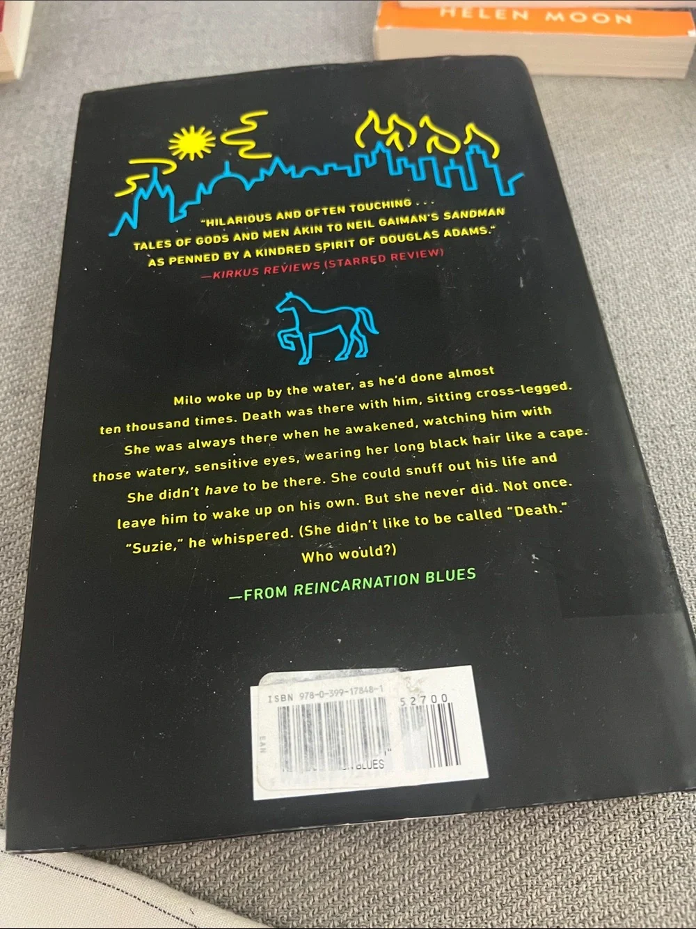 Reincarnation Blues by Michael Poore (Hardcover, 2017) First Edition